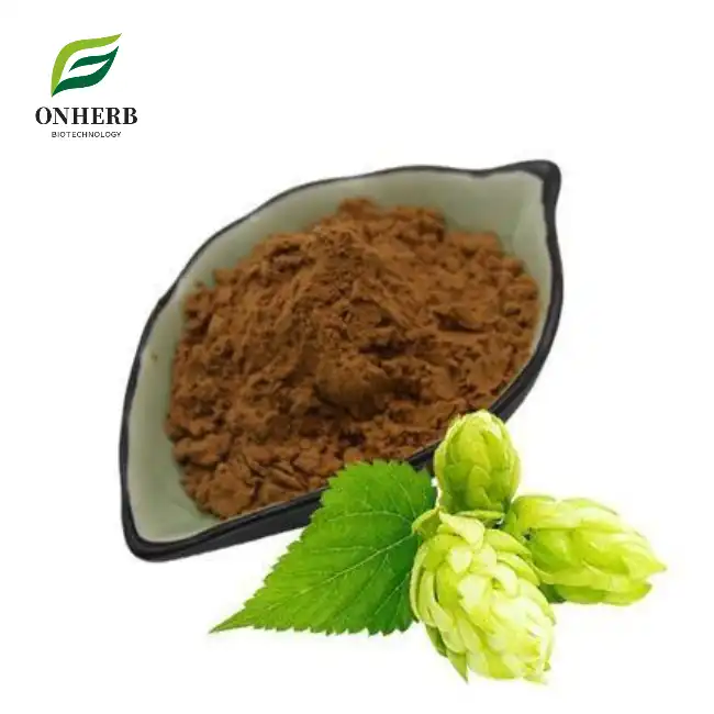 Humulus Lupulus Hops Flower Extract Powder