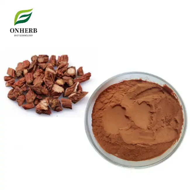 Salvia Miltiorrhiza Root Extract Tanshinone IIA Powder