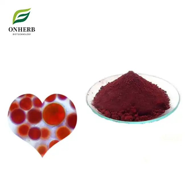 Astaxanthin Haematococcus Pluvialis Extract Astaxanthin Powder