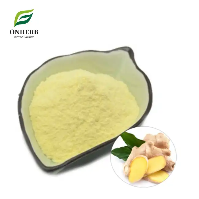 Water soluble Ginger root extract Gingerol Powder