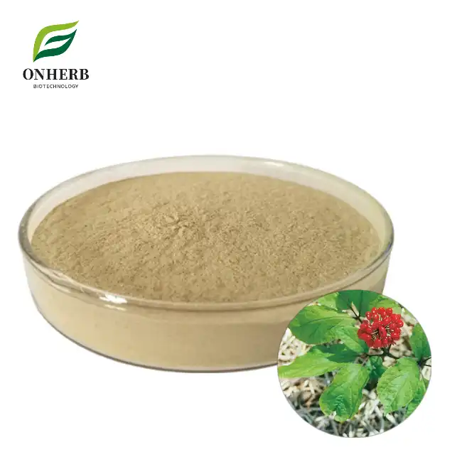 Water Soluble Panax Ginseng Root Extract Ginsenosides Powder